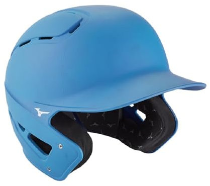 Mizuno B6 Baseball-Schlaghelm, einfarbig, Hellblau, Herren, Größe S/M (SMD)