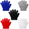 Defrsk 5 Paar Kinderhandschuhe Strickhandschuhe Handschuhe Kinder Winterhandschuhe Fingerhandschuhe für 5-12 Junge Mädch