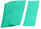 Rebower Heat Shrink Tube Thin PVC Battery Wrap, [for Electrical 18650, Diy Battery] - 29.5mm Flat 72mm Long/Green / 20 Pcs