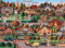 Buffalo Games - Silver Select - Charles Wysocki - Labor Day in Bungalowville - 1000 Piece Jigsaw Puzzle