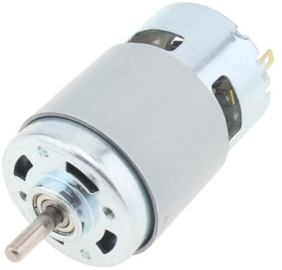 ChgImposs 775 DC Motor 12V 24V 12000RPM Large Torque Micro Motor with Double Ball Bearing for Power Tools Vacuum Cleaner Fans DIY Toys