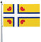 Flagge von Friesland, 90 x 150 cm, für den Außenbereich, Dekoration, leichtes Banner, für Zuhause, Party, Hof, 3 x 5 Flaggen