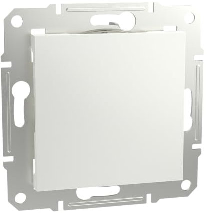 Schneider Electric Asfora EPH5670121D - Tapa ciega de plástico ABS, color blanco