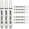 Target - Pro Grip 3er Set - Shaft White Short = 34,0mm