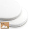 2-Pack Bio Spannbettlaken Babybett für Mädchen, Jungen - 100% Baumwolle Spannbettlaken Kinderwagen, Spannbettlaken Stubenwagen & Wiegen Matratze Bezug, Unisex Beistellbett Spannbettlaken (Soft White)