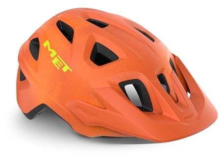 MET Echo Fahrrad Hel, Orange Rost matt, S/M