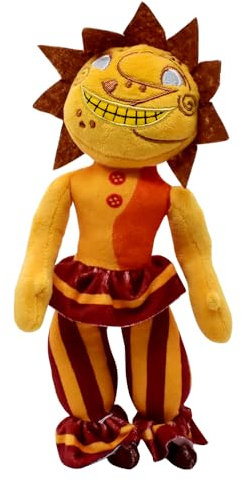 LKNBIF FNAF Sundrop Plushies, FNAF Sundrop Moon Plush, FNAF Cartoon Plushie, Joker character cartoon plush toys, gifts for kids friends