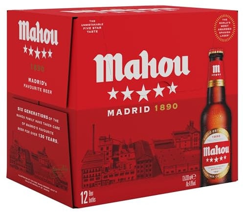 MAHOU 5 EST 4.8% BOTTLE 12 0,33ML