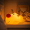 Nachtlicht Kinder Hirsch Nachtlampe - Rentier Lamp Dimmbar Timer, Touch-Steuerung Silikon Nachtlicht Baby, Animal LED-Lampe mit USB-Aufladung, Niedliche Kawai Lampe, Cute Nachtlicht Kinderzimmer Deko