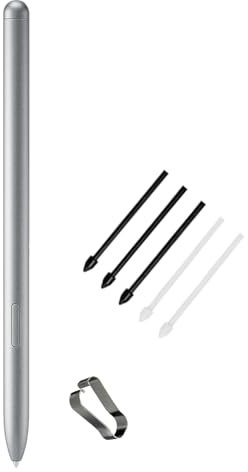Galaxy Book 4 Pro 360 Stylo pour Samsung Book Pro 4 360 S Pen pour Samsung Galaxy Book 4 360 Stylet avec pointes de rechange (Argent)