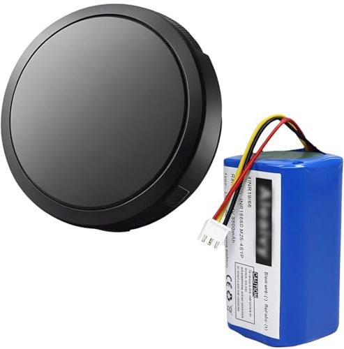 Vacuum Parts Inr18650 M26-4S1P - Batería de 14,4 V 2600 mAh, fiable y segura, compatible con robot aspirador Liectroux C30B E30, vida útil prolongada, tecnología de tiempo de funcionamiento superior,