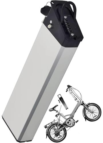 Batterie De Vélo Électrique 48V 52V 8Ah 10Ah 13Ah 15Ah 17.5Ah Batterie De Vélo Électrique Pliante 48V 52V Lithium Li-ION Rechargeable pour 200W ~1000W Moteu avec Chargeur 48V10Ah,420mm