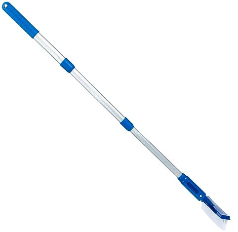 CAXUSD 1 Satz Pool Wand Und Fliesenbürste Aluminium-reinigungsbürste Borstenbürste Für Schwimmbadzubehör