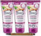 Balea 3er Set: FÜR DIABETIKER GEEIGNET Fußcreme intensiv, 3x100 ml, mit Inkanussöl & Cupuaçu-Butter, für besonders zarte Füße + Kugelschreiber
