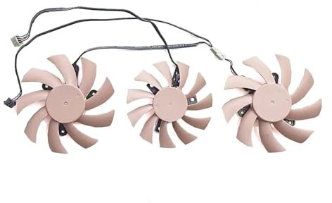 QKFTCSDW Ventilador GPU RTX 2060 de 3 Ventiladores, 4 Pines, 85MM, 75MM, Compatible con reemplazo de Tarjeta gráfica RTX 2060 OC(R)