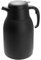 1.5L Black Insulated Vacuum Jug, Coffee/Tea/Water, Vacuum Beverage Flask, Stainless Steel Jug, Push Button, Double Wall - Perfect for Camping, Outdoors, Office, Home, Catering