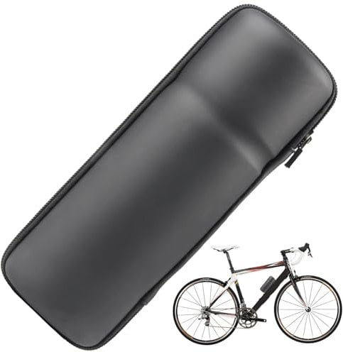 Pineeseatile Bike Tool Bag, Bike Tool Bag, Waterproof EVA Water Bottle Storage for, 9.1x3.2x3.2 Multi Case, Zipper Storage for Water Bottle Cage