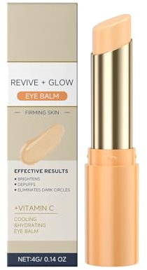 Augencreme mit Vitamin C E, nährt die Haut um die Augen, Eye Cream Gegen Falten und Augenringe, Augenpflege Stift Mit Aufhellendem Effekt Tragbarer Augenbalsam Für Alle Hauttypen (1PC)