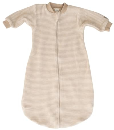 Lilano, Schlafstrampler Schlafsack Mit Arm, 100% Wollfrottee Flausch (kbT)