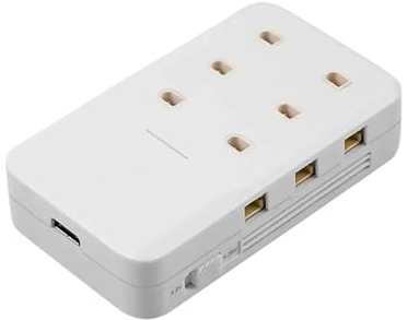 Kompatibel for BETAFPV, 6 Ports 1S LiPo-Akku-Ladegerät-Hub, Mehrkanal-Schnellladung for Tiny Whoop Drone 3,7 V-Akkus