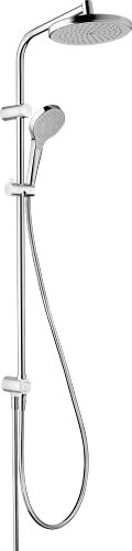 Hansgrohe 26759400 MySelect S 220 - Colonna doccia, 103,1 x 45,9 x 6,3 cm, colore: Bianco/Cromo