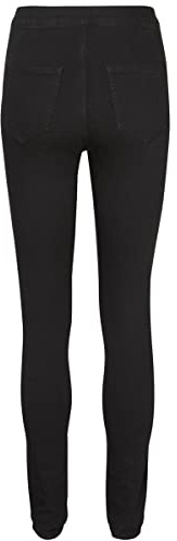 Noisy may Damen Nmella Super Hw Gu304 Jeans, Schwarz, S EU