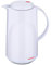 ROTPUNKT Isolierkanne 300 Marla 1,0 l | Zweifunktions-Drehverschluss | BPA Frei- gesundes Trinken | Made in Germany | Warm + Kalthaltung | Glaseinsatz | Arctic White