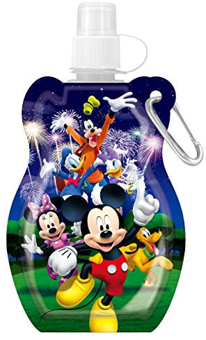 Disney 85226 Mickey and Friends Water Bottle Key Ring, Multicolor