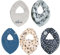 Pippi Babywear Halstücher - Baby Dreieckstücher/Lätzchen 5er Pack (All blue Stuff)