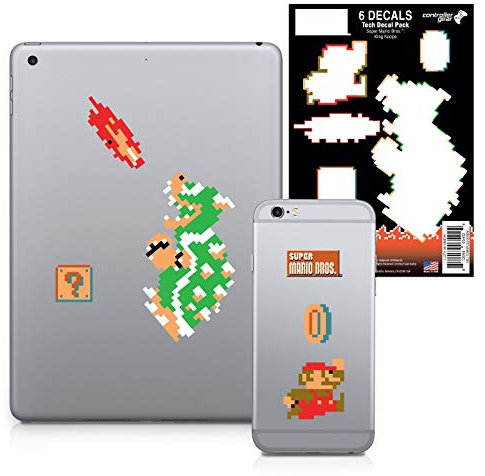 Super Mario Bros Gaming Tech Decals Dungeon King Koopa (Bowser)