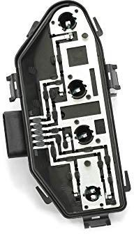 Volkswagen 7H5945258A Lampenträger hinten rechts, mit Heckklappe, weißer Blinker