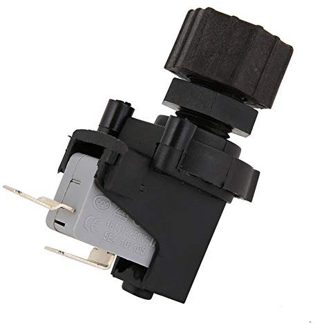 LANTRO JS Interruptor de presión de Aire diferencial, 125-250V Ajustable microinterruptor de presión, Interruptor de Presión Micro, para Triturador de Desperdicios de Comida