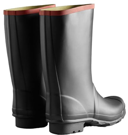 HUNTER Argyll Short Knee Wellington Black