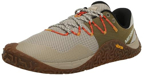 Merrell Herren Trail Glove 7 Sneaker, Oyster Coyote, 44.5 EU
