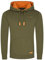 DENIMFY Hoodie Herren Regular Fit DFBenno Kapuzenpullover Pullover Grün 3XL, Größe:3XL, Farben:Ivy Green (52403)