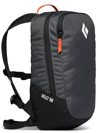 Black Diamond Bullet 16 Rucksack zum Klettern und Wandern, Carbon, Einheitsgröße