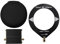 Pluuttiem Mini-Loop-Antenne, Verstärker mit Hoher Impedanz, 10 kHz–180 MHz, mit Konverter mit Niedriger Impedanz für Radio Walkie Talkie SDR, Langlebig, Einfache Installation