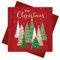 40 Stück Weihnachtsservietten 33x33,Servietten Weihnachten Motiv Christmas Tree 3-Lagig Papierservietten Rot Weihnachten Servietten Weihnachtsbaum - Weihnachten Tischdeko