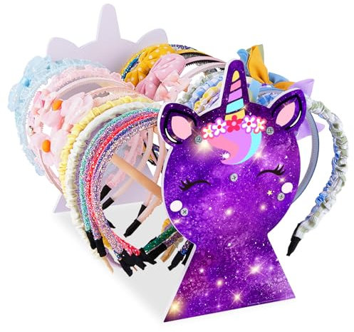 MHJY Haarreif-Ständer Haarbandhalter Haarschmuck Organizer Haarschmuck Schmuck Display Aufbewahrung für Teenager Mädchen