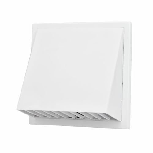 EDM Rejilla de ventilación 87753 Blanco 17 x 17 cm