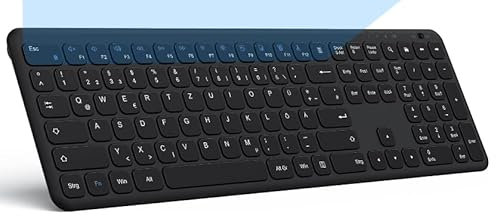 OMOTON Wireless Tastaturen mit Multimedia-Tasten