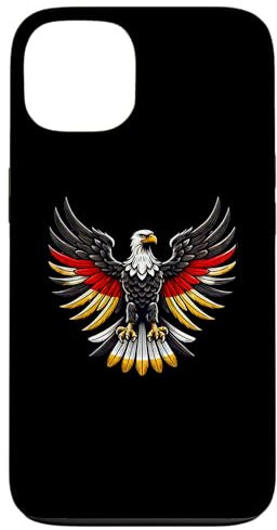 Hülle für iPhone 13 Starker Deutscher Adler - Deutschland Fahne