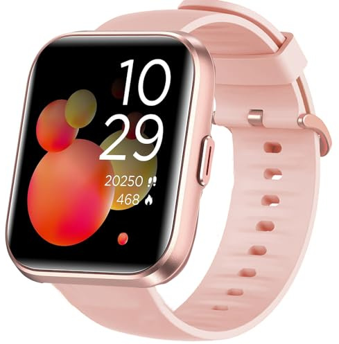 Lamshaw Correas de Silicona Compatible con Tensky Smartwatch ID208 Plus-1.8 Correas, Correa Deportivas Suave de Repuesto para Mujeres y Hombres