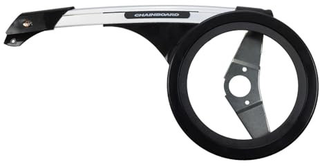 Generisch Fahrrad SKS Chainboard Kettenschutz 46-48 Zähne verstellbar mit Brille | Gessamtlänge: 500 mm | Durchmesser: 175 mm