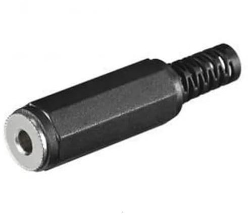 Générique *** Fiche Jack 3,5 mm Stéréo Femelle A Souder - 3 Pôles - Soudure - Prise Casque MP3 - Prise 3.5mm