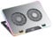 Heilanole F36 Gaming Laptop Cooling Pad with RGB Lights LCD Display 7 Adjustable Angles 2 USB Ports for 11-17.3 Inch Laptops A