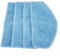 ZWEquipint Pour Tikom G8000 Pro, For Honiture For G20 Aspirateur Lot de 4 serpillères de rechange en microfibre Chiffon de nettoyage de sol Accessoires Lavables Pièces d'entretien