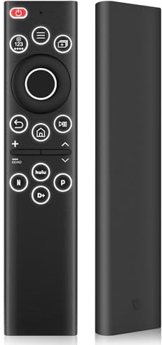 Upgraded Backlit Replacement Samsung TV Remote, Universal Smart TV Remote Control with All Buttons Lighting Up for Samsung LED LCD QLED UHD Frame Series, 4 Shortcut Buttons, No Setup Needed (No Voice)