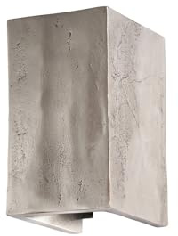 Stilvolle Wandleuchte COG Up Down, Silber Antik, Breite 10cm |