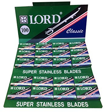 100 Lord Classic Super Stainless Rasierklingen